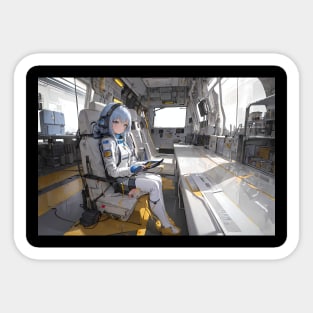 space station Sticker